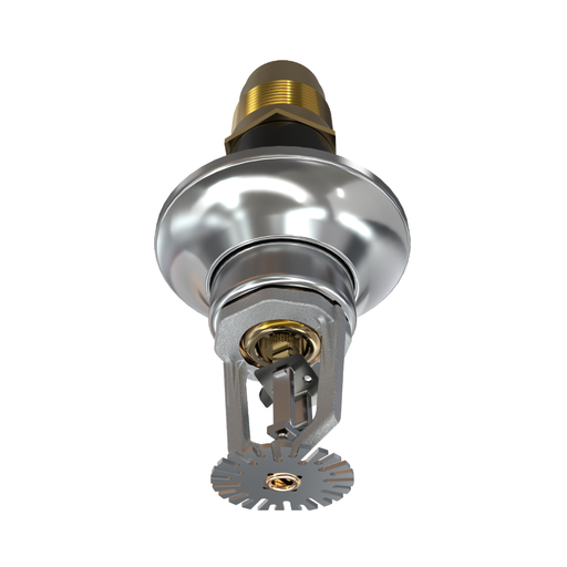 Viking® VK546, ELO, Standard, Dry Sprinkler, 11.2K, Pendent, Fusible Link, SR, Standard Adjustable, 1 1/4” NPT, Chrome, 165 Degree, 48” Length, 19840FC48 Fire Sprinkler Head - WeSupplyIt.com