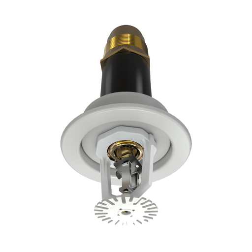 Viking® VK548, ELO, Standard, Dry Sprinkler, 11.2K, Pendent, Fusible Link, QR, Recessed Adjustable, 1 1/4” NPT, White, 165 Degree, 24” Length, 19833MC/W24 Fire Sprinkler Head - WeSupplyIt.com
