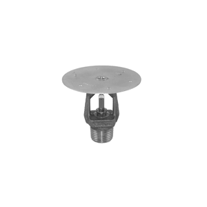 Viking® VK552, Micromatic Model M, Intermediate Level/In-Rack, Preassembled w/ Shield, Fusible Link, 5.6K, Upright, SR, 1/2" NPT, Brass, 286 Degree 12973AGU Fire Sprinkler Head - WeSupplyIt.com