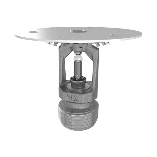 Viking® VK560, Micromatic Model M, Intermediate Level/In-Rack, Preassembled w/ Shield, 8.0K, Upright, SR, 3/4" NPT, Brass, 360 Degree 18263AHU Fire Sprinkler Head - WeSupplyIt.com