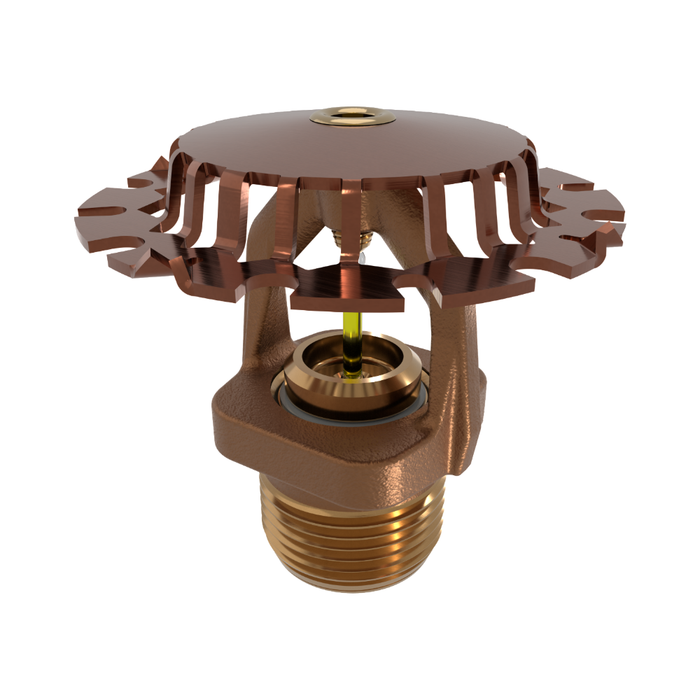 Viking® VK570, Model M, 14.0K, Extended Coverage, Upright, QR/SR, 3/4" NPT, Brass, 175 Degree 13840AD Fire Sprinkler Head - WeSupplyIt.com