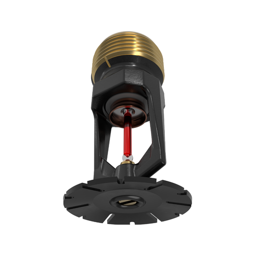 Viking® VK602, Microfast Model M, 8.0K, Extended Coverage, Pendent, QR/SR, 3/4" NPT, Black, 155 Degree 18262MB/B Fire Sprinkler Head - WeSupplyIt.com