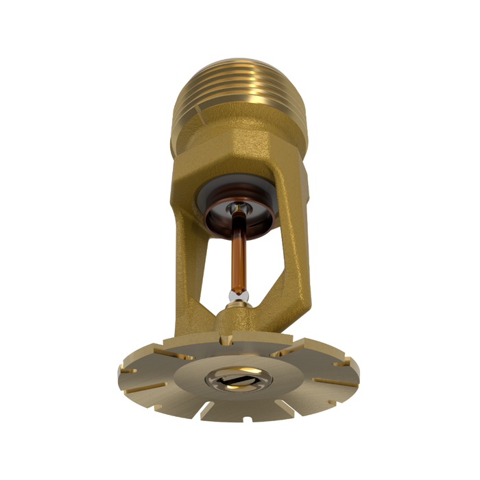 Viking® VK602, Microfast Model M, 8.0K, Extended Coverage, Pendent, QR/SR, 3/4" NPT, Brass, 135 Degree 18262AA Fire Sprinkler Head - WeSupplyIt.com