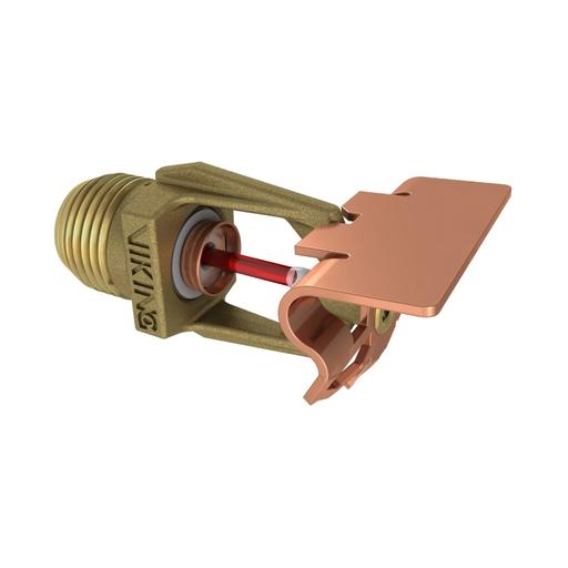 Viking® VK605, Microfast Model M, 5.6K, Extended Coverage, Horizontal Sidewall, QR/SR, 1/2" NPT, Brass, 155 Degree 12120AB Fire Sprinkler Head - WeSupplyIt.com