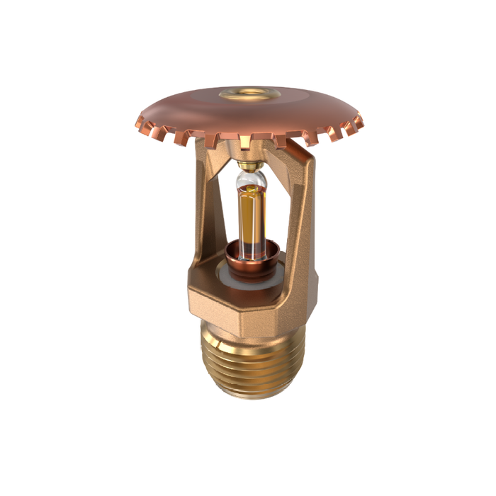 Viking® VK100, Model M, 5.6K, Standard, Upright, SR, 1/2" NPT, Brass 135 Degree 12986AA Fire Sprinkler Head - WeSupplyIt.com