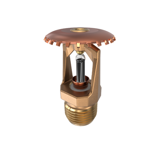 Viking® VK100, Model M, 5.6K, Standard, Upright, SR, 1/2" NPT, Brass 500 Degree 12986AL Fire Sprinkler Head - WeSupplyIt.com