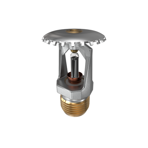 Viking® VK100, Model M, 5.6K, Standard, Upright, SR, 1/2" NPT, Chrome 500 Degree 12986FL Fire Sprinkler Head - WeSupplyIt.com