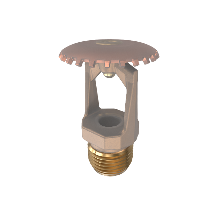 Viking® VK100, Model M, 5.6K, Standard, Upright, SR, 1/2" NPT, Wax Coated Brass Open 12986CZ Fire Sprinkler Head - WeSupplyIt.com