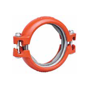 Victaulic Firelock Style 009V Rigid Coupling, Painted Orange, 12", DN300, C12009VPE0 - WeSupplyIt.com