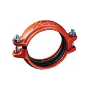 Victaulic Firelock Style 009N Rigid Coupling, Painted Orange, 12", DN300, L12009NPE0 - WeSupplyIt.com