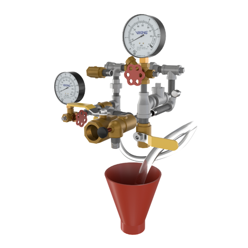 Viking® Model 24064-1 VXR Dry Pipe Valve, External Reset, Loose Grim Galvanized, 2 1/2" - WeSupplyIt.com