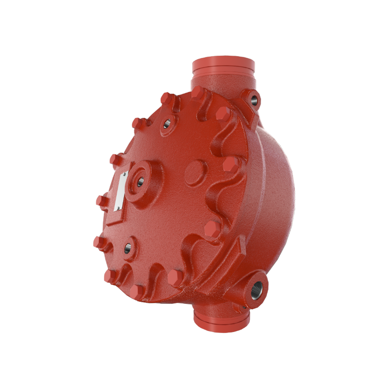 Viking® 11513 Model F-1 Pneumatic Release Deluge Valve, Groove x Groove, Straight Through, Standard, Valve Only, 4" - WeSupplyIt.com