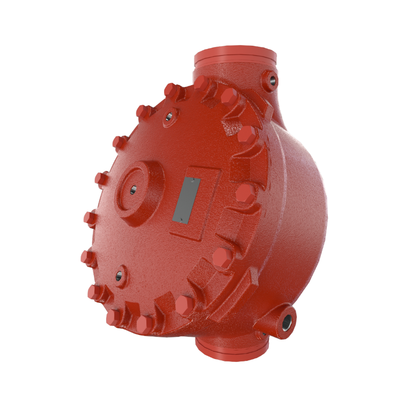 Viking® 11527 Model J-1 Flow Control Valve, Straight Through, Groove x Groove, 6" - WeSupplyIt.com