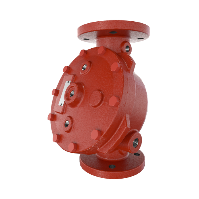 Viking® 12016 Model J-1 Flow Control Valve, Straight Through, Flange x Flange, 3" - WeSupplyIt.com