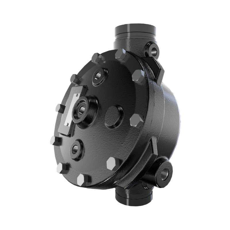 Viking® 12025Q/B Model J-2 HALAR Coated Flow Control Valve, Groove x Groove, Valve Only, 3" - WeSupplyIt.com