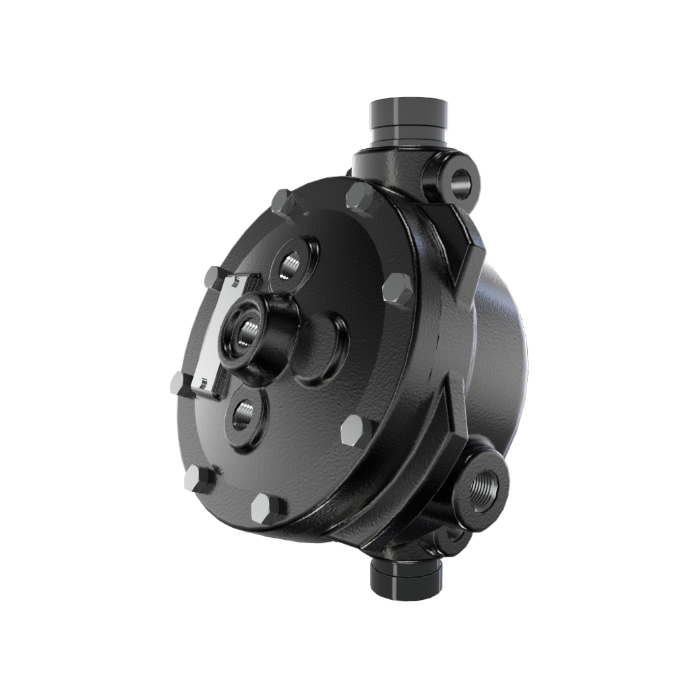 Viking® 12127Q/B Model F-2 HALAR Coated Deluge Valve, Groove x Groove, Straight Through, Valve Only, 1 1/2" - WeSupplyIt.com