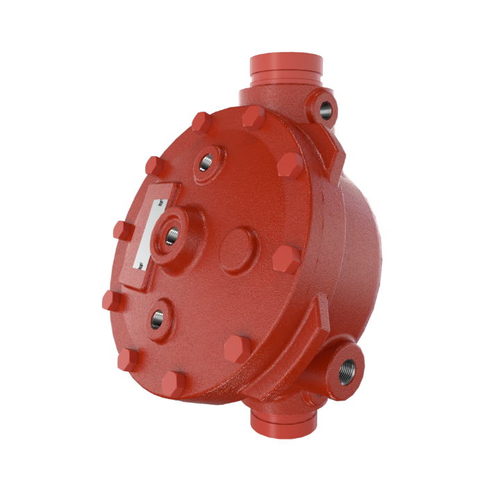 Val12407 Viking® 12407 Model J-1 Flow Control Valve, Straight Through, Groove x ...