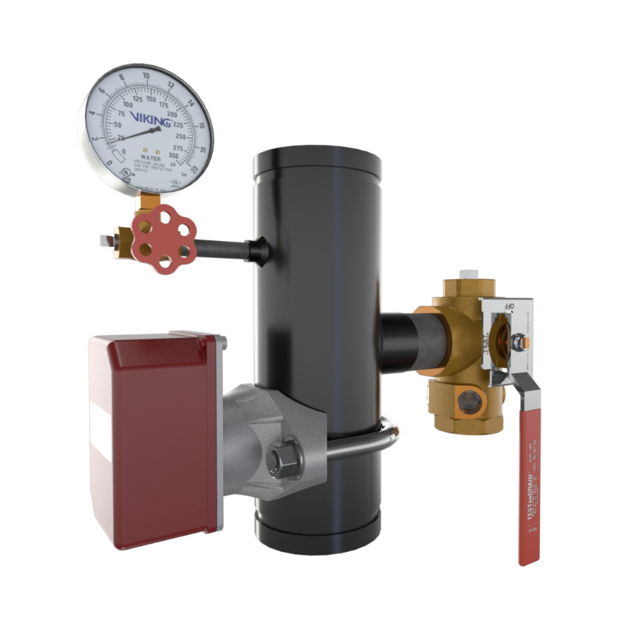 D Generator Riser Viking® 14859D EasyPac Commercial Riser Assembly With Test And Drain ...