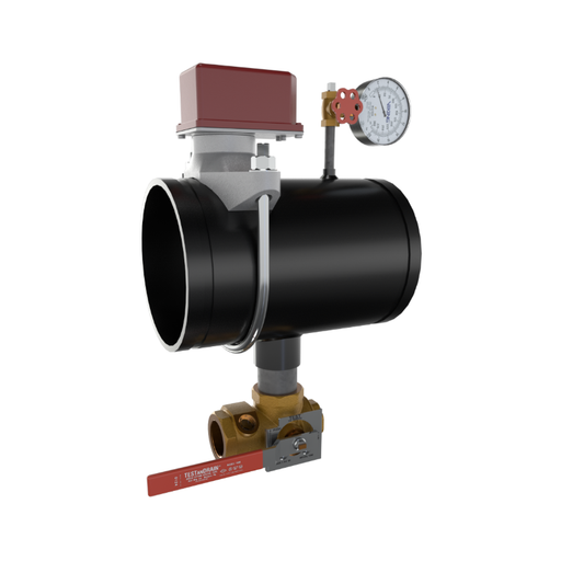Viking® 15295F EasyPac Floor Control Riser Assembly With Test And Drain, 3/4" K14 ESFR Orifice, Groove x Groove, 6" - WeSupplyIt.com