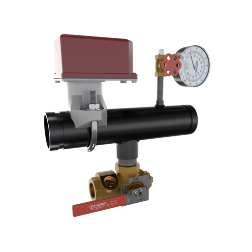 Viking® 15298F EasyPac Floor Control Riser Assembly With Test And Drain, 3/4" K14 ESFR Orifice, Groove x Groove, 2 1/2" - WeSupplyIt.com