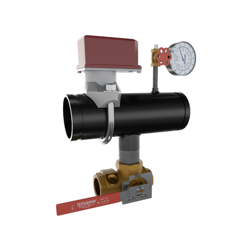 Viking® 15304F EasyPac Floor Control Riser Assembly With Test And Drain, 3/4" K14 ESFR Orifice, Groove x Groove, 4" - WeSupplyIt.com