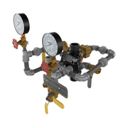 Viking® 23543 Model VXD Deluge System With Hydraulic Release, Galvanized, Pre-Trimmed, Vertical, 1 1/2" - WeSupplyIt.com