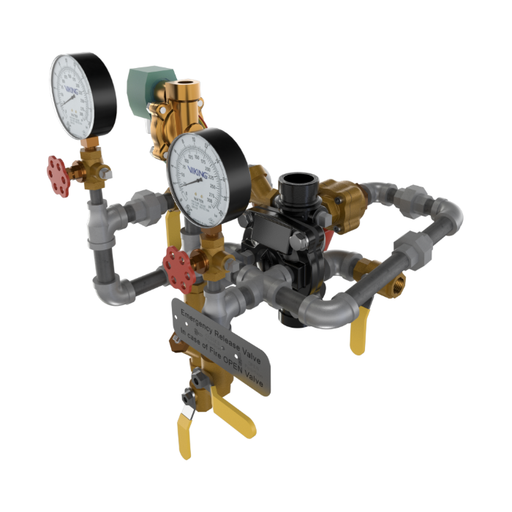 Viking® 23546 Model VXD Deluge System With Electric Release, Galvanized, Pre-Trimmed, 1 1/2" - WeSupplyIt.com
