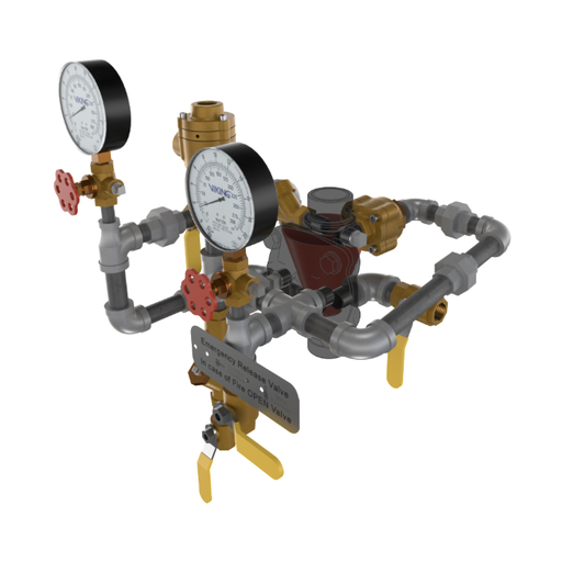 Viking® 23548-1 Model VXD Deluge System With Pneumatic Release, Galvanized, Loose Trim,  1 1/2" - WeSupplyIt.com