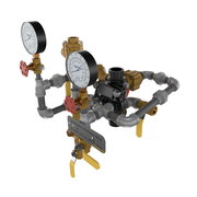 Viking® 23549 Model VXD Deluge System With Pneumatic Release, Galvanized, Pre-Trimmed, 1 1/2" - WeSupplyIt.com