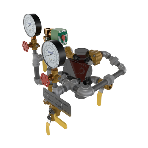 Viking® 23640-1 Model VXD Deluge System With Electric Release, Galvanized, Loose Trim, 4" - WeSupplyIt.com