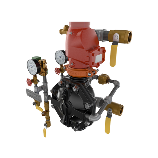 Viking® 23647 Model VXD Pre-Trimmed Deluge Single-Interlocked Preaction System With Electric Release, Galvanized, 4" - WeSupplyIt.com