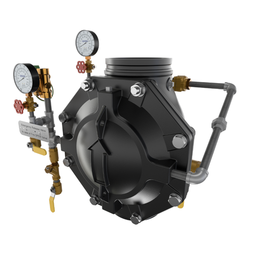 Viking® 23684 Model VXD Deluge System With Electric Release, Galvanized, Pre-Trimmed, 8" - WeSupplyIt.com