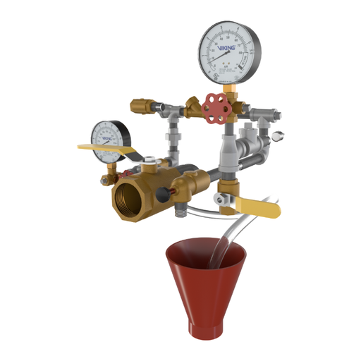 Viking® Model 24106-1 VXR Dry Pipe Valve, External Reset, Loose Grim Galvanized, 4" - WeSupplyIt.com