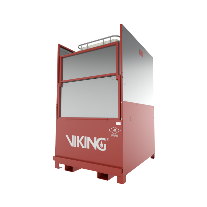 Viking® 24120 Model 275 IBC Spill Containment Unit, With Rollers, Fully Assembled - WeSupplyIt.com