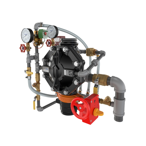 Viking® 25411 Model VXD Pre-Trimmed Riser (PTR) Deluge With Electric Release, 4" - WeSupplyIt.com