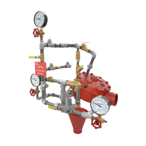 Viking® 26520-1 Model J Pilot Regulating Flow Control Valve Horizontal Trim, Loose Trim only, Straight Through, Galvanized, For 3" Valve - WeSupplyIt.com