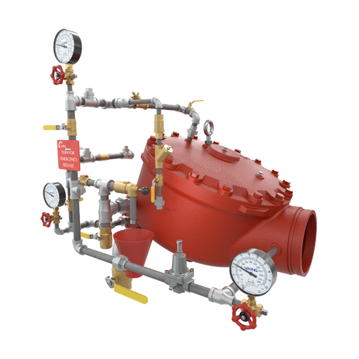 Viking® 26523-1 Model J Pilot Regulating Flow Control Valve Horizontal Trim, Loose Trim only, Straight Through, Galvanized, For 8" Valve - WeSupplyIt.com