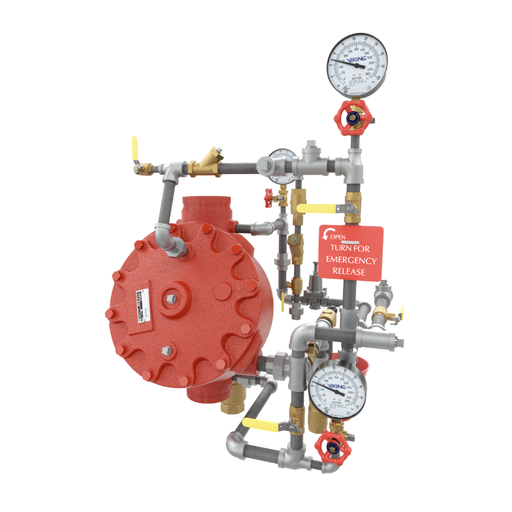 Viking® 26552-2 Model J Pilot Regulating Flow Control Valve Vertical Trim, Loose Trim only, Straight Through, Brass, For 4" Valve - WeSupplyIt.com