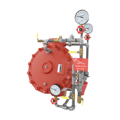 Viking® 26553-2 Model J Pilot Regulating Flow Control Valve Vertical Trim, Loose Trim only, Straight Through, Brass, For 6" Valve - WeSupplyIt.com