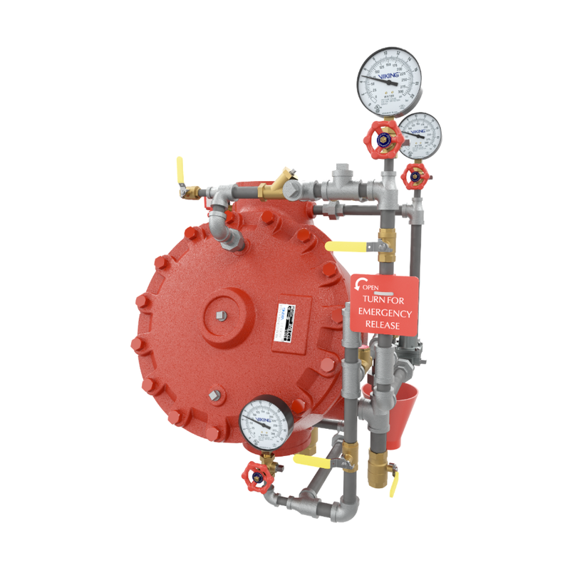 Viking® 26553-3 Model J Pilot Regulating Flow Control Valve Vertical Trim, Loose Trim only, Straight Through, Stainless Steel, For 6" Valve - WeSupplyIt.com