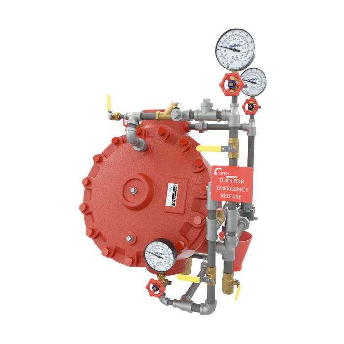 Viking® 26553-3 Model J Pilot Regulating Flow Control Valve Vertical Trim, Loose Trim only, Straight Through, Stainless Steel, For 6" Valve - WeSupplyIt.com