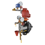 Viking® 27463-1 Model VXD Double Interlock Preaction System with Electric/Pneu-Lectric Release, Galvanized Loose Trim, 4" - WeSupplyIt.com