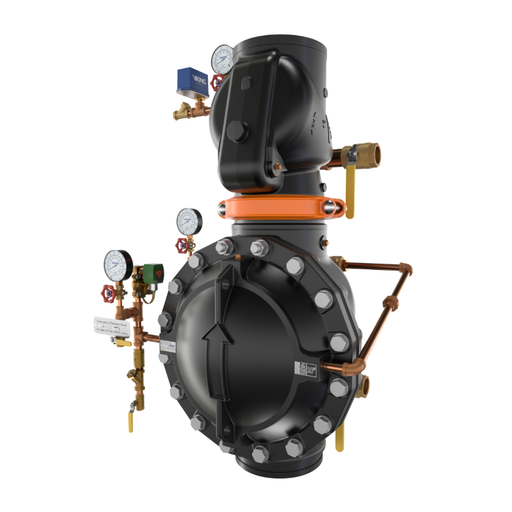 Viking® 27469-2 Model VXD Double Interlock Preaction System with Electric/Pneu-Lectric Release, Brass Loose Trim, 10" - WeSupplyIt.com