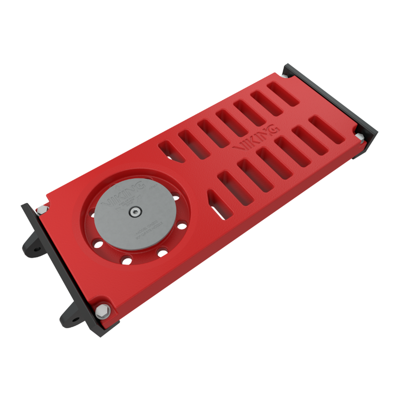 Viking® F24806 Model GN202 Trench Nozzle Grate Assembly, 90° Degree Discharge, USP, 26" - WeSupplyIt.com