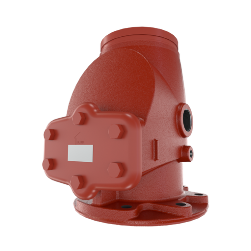 Viking® 08245 Model J-1 Alarm Check Valve, Flange x Groove, Valve Only, 8" - WeSupplyIt.com