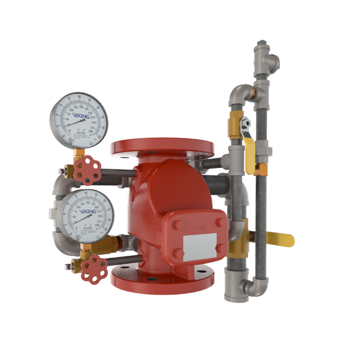 Viking® 08235PT Model J-1 Alarm Check Valve, Flange x Flange, Valve & Trim, 3" - WeSupplyIt.com