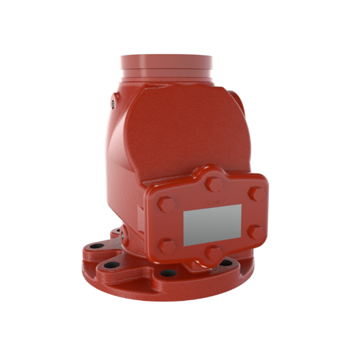 Viking® 08509 Model F-1 Easy Riser Swing Check Valve, Flange x Groove, Valve Only, 4" - WeSupplyIt.com