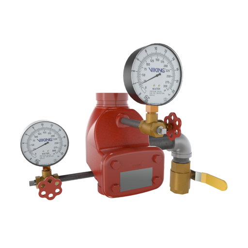 Viking® 07929PT Model E-1 & F-1 Easy Riser Swing Check Valve, Groove x Groove, Valve & Trim, 2 1/2" - WeSupplyIt.com