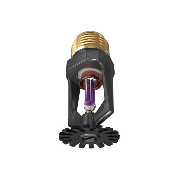 Viking® VK102, Model M, 5.6K, Standard, Pendent, SR, 1/2" NPT, Black 360 Degree 12987MH/B Fire Sprinkler Head - WeSupplyIt.com