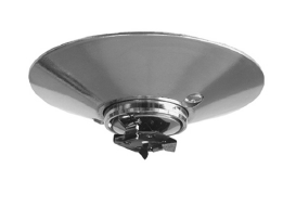 Reliable® R1314, Model XL Institutional, 5.6K, Standard ,Pendent, QR, 1/2" NPT, Chrome 165 Degree XLPC Fire Sprinkler Head - WeSupplyIt.com